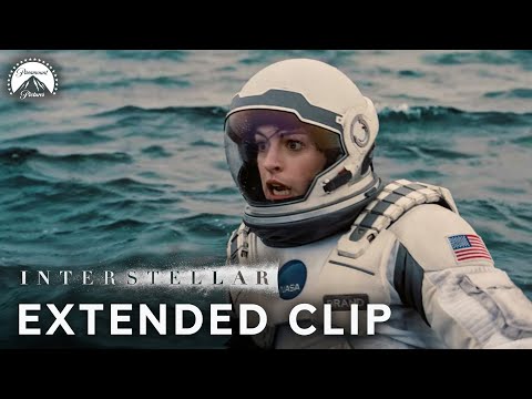 Interstellar | “Tidal Wave&quot; Full Scene (Anne Hathaway, Matthew McConaughey) | Paramount Movies