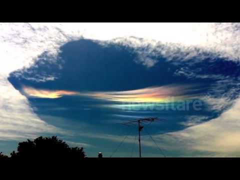 Rare cloud phenomenon spotted in Victoria, Australia