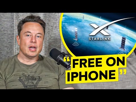 Elon Musk Wants To Put Starlink On ALL iPhones..