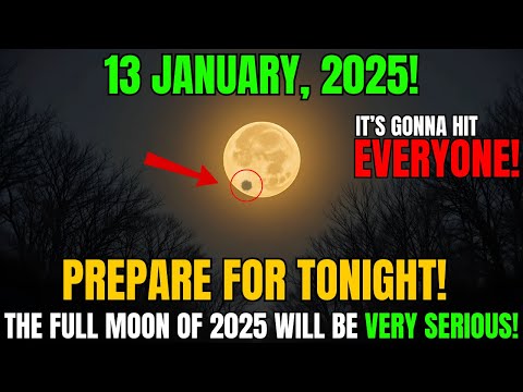 🚨This MUST Reach You BEFORE Full Moon!🌕Wolf MOON January 2025 - Secrets and Ancient Wisdom Revealed!