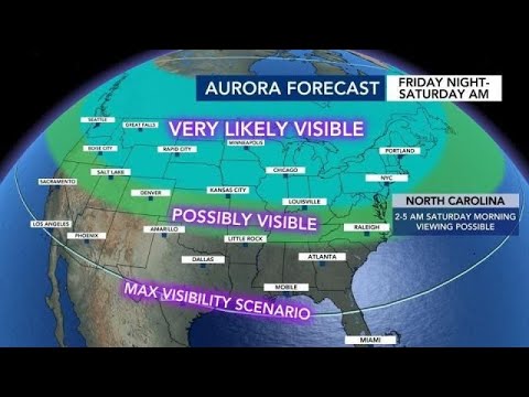 Northern Lights Alert! 🌌 See the Aurora Borealis This Weekend!