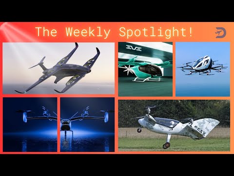 Hybrid eVTOLs, Pilotless Flights, and more | The Weekly Spotlight | Discover Aviation.