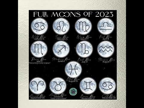 🌕​ The Definitive Guide to Full Moons of 2023🌕​