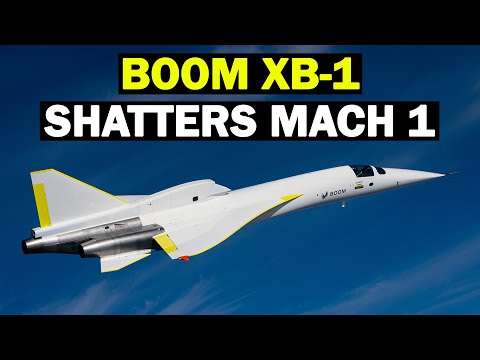 Historic Milestone: Boom Supersonic’s XB-1 Breaks the Sound Barrier