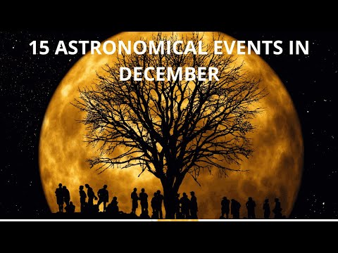 15 Astronomical Events in December