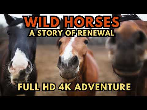 Wild Horses of America: Making A Comeback in 4K Full HD #horse #horses #wildhorses #horselover