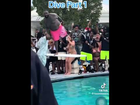 Rick Ross pool diving gone wrong, 🥲🥲🥲🥲😆😆😆😆 like share and subscribe please