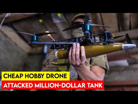 Ukraine&#039;s Cheap DIY Drones Taken Out Million-Dollar Worth Tank, BUT how?