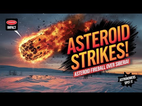 Asteroid Fireball Over Siberia: Spotted Hours Before Impact! | What You Need to Know