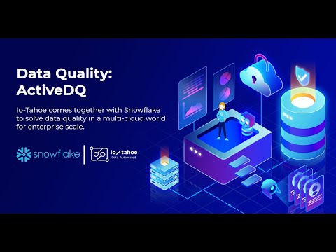 Io Tahoe Ep 6 ActiveDQ Intelligent Automation for Data Quality Management full stream