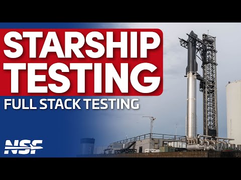 🔴 SpaceX Tests the Stack for the Fifth Flight of Starship - Booster 12 and Ship 30