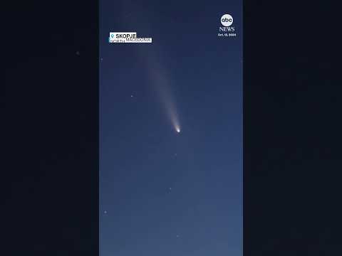 &#039;Comet of the century&#039; lights up skies around the world - ABC News