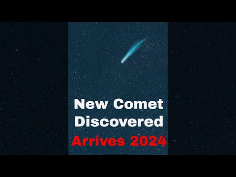 New Comet Discovered Arrives 2024 - C/2023 A3 #comet #shorts #nasa #news