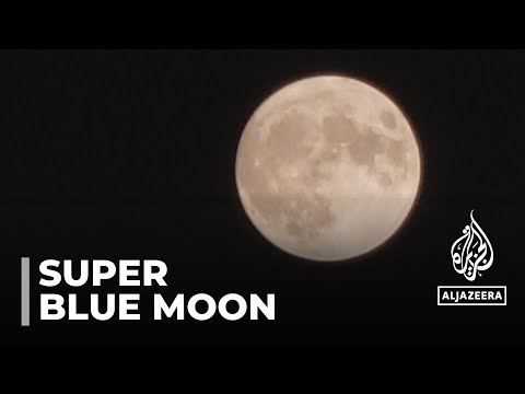 Super blue moon: Rare lunar event dazzles stargazers