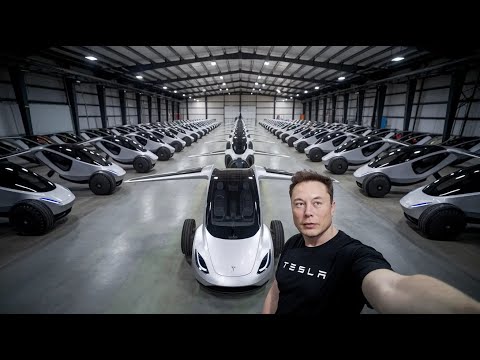 Elon Musk: &quot;Our New Flying Cars Will Hit The Market TODAY&quot;