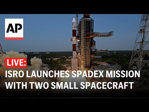 LIVE: ISRO launches SpaDeX mission with two small spacecraft