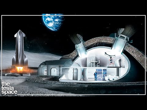 How NASA and SpaceX Will Build The First Lunar Colony!