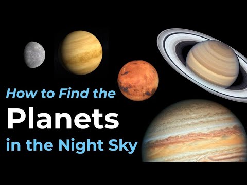 How to Find the Planets in the Night Sky