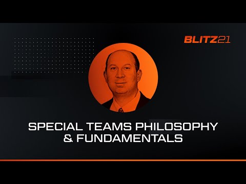 Blitz &#039;21: Special Teams Philosophy &amp; Fundamentals — Pete Lembo, University of South Carolina