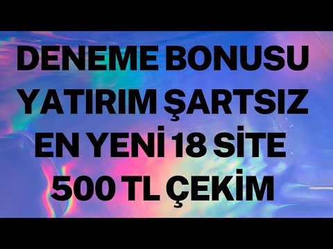 Deneme Bonusu Veren Bahis Siteleri - Yatırım Şartsız - Promo Kod: RBC100 - 100 Pragmatic Spin