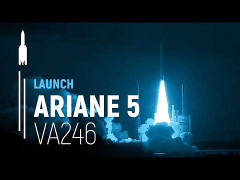 Flight VA246 – GSAT-11 / GEO-KOMPSAT-2A | Ariane 5 Launch | Arianespace