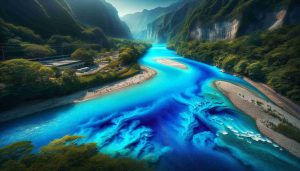 Controversy Erupts Over Bright Blue Water in River Xeria