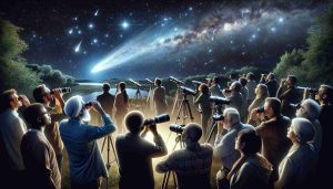 Stargazers in Awe of Rare Celestial Visitor