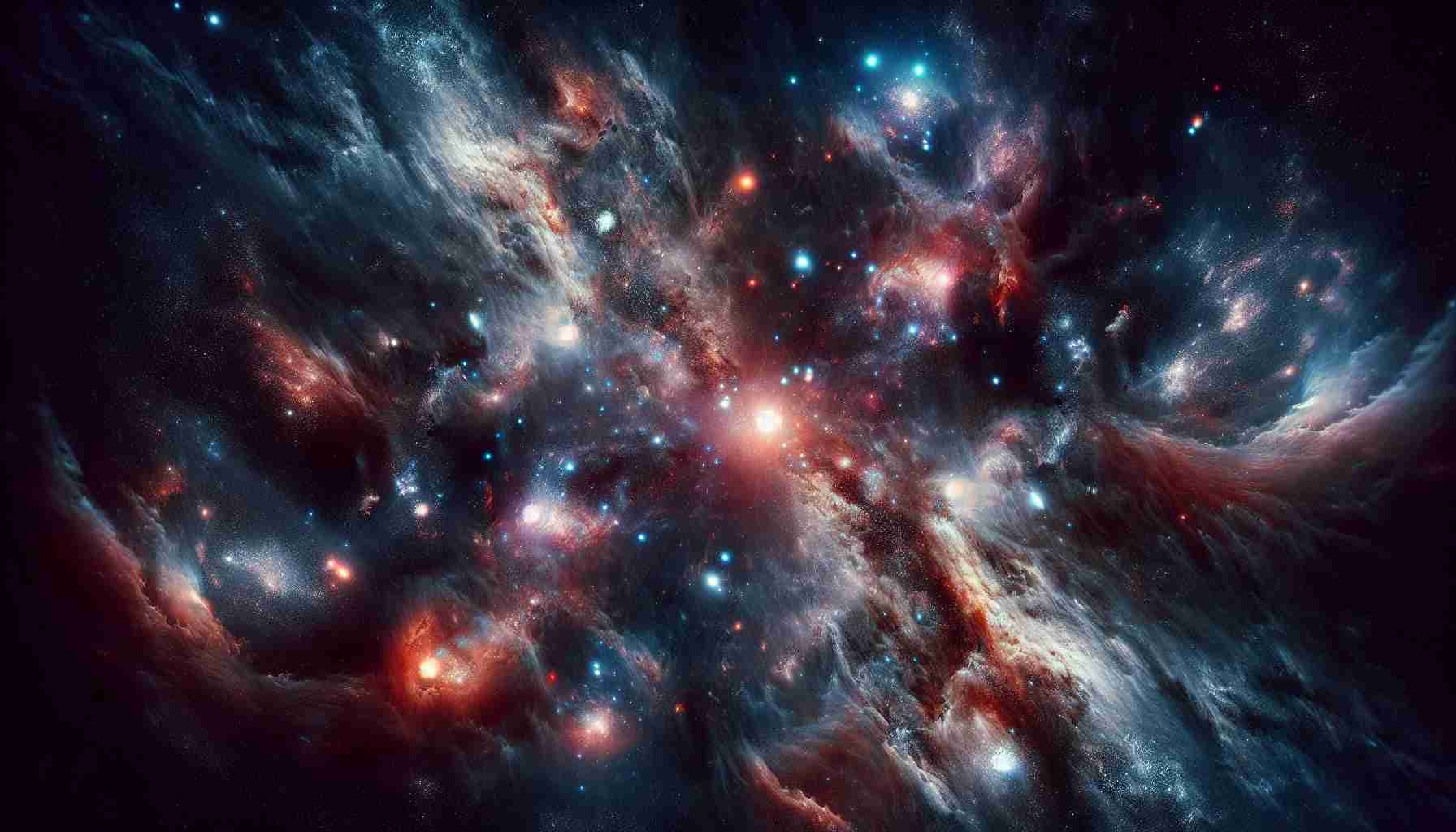 An ultra-high definition image showcasing a universe frozen in time. Cosmic phenomena such as stars, galaxies, and nebulae hang in the apparent void, each serving as a testament to the immensity and magnificence of space. The cosmic bodies shine in multitudes of colors, their light stark against the surrounding darkness. Use realistic colors and details to capture the awe-inspiring beauty of a universe trapped in an eternal moment of stillness.