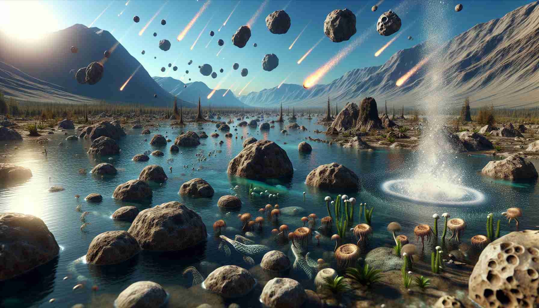 Exploring the Impact of Ancient Space Rocks on Early Life