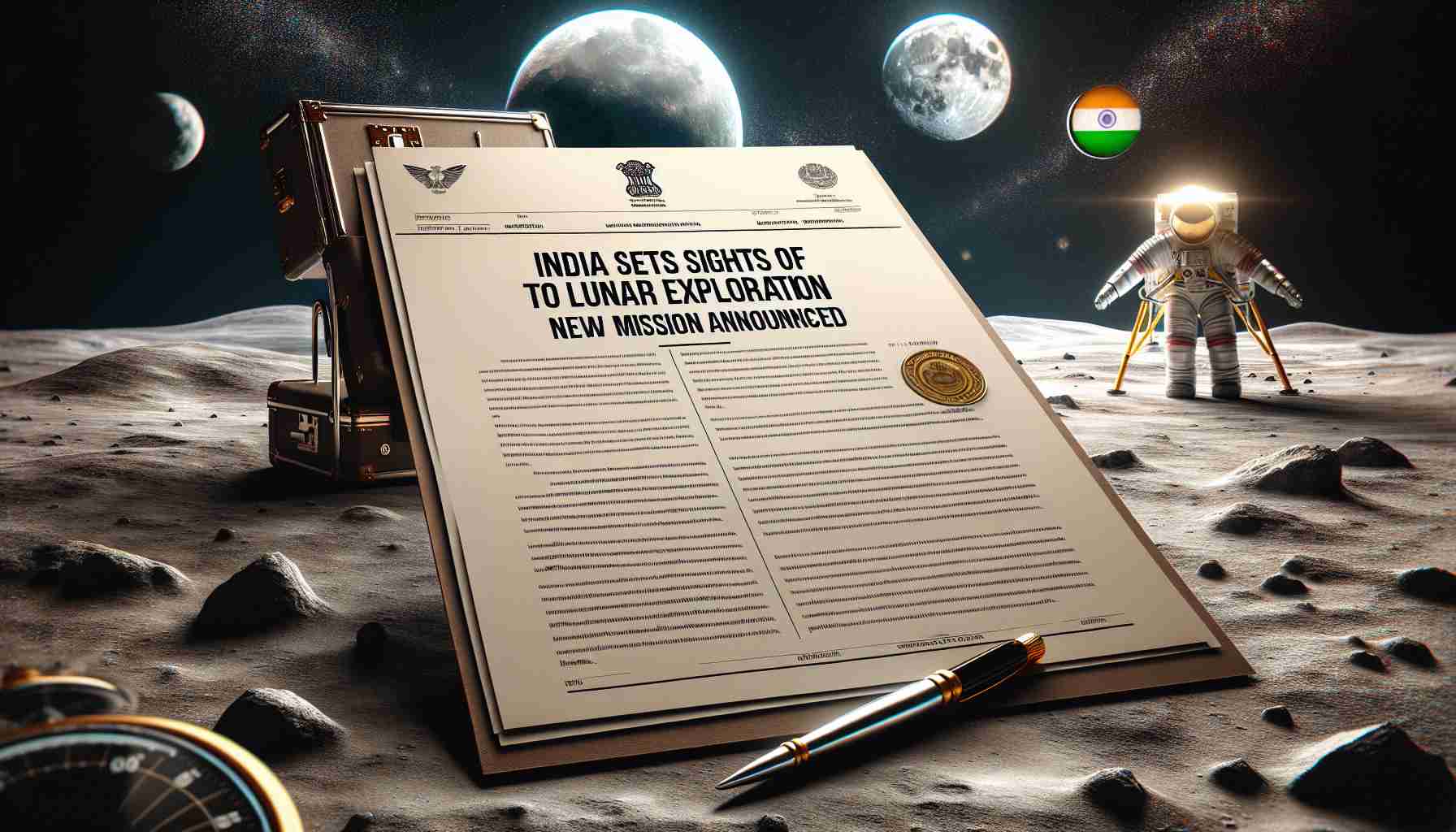 India Sets Sights on Lunar Exploration: New Mission Announced 