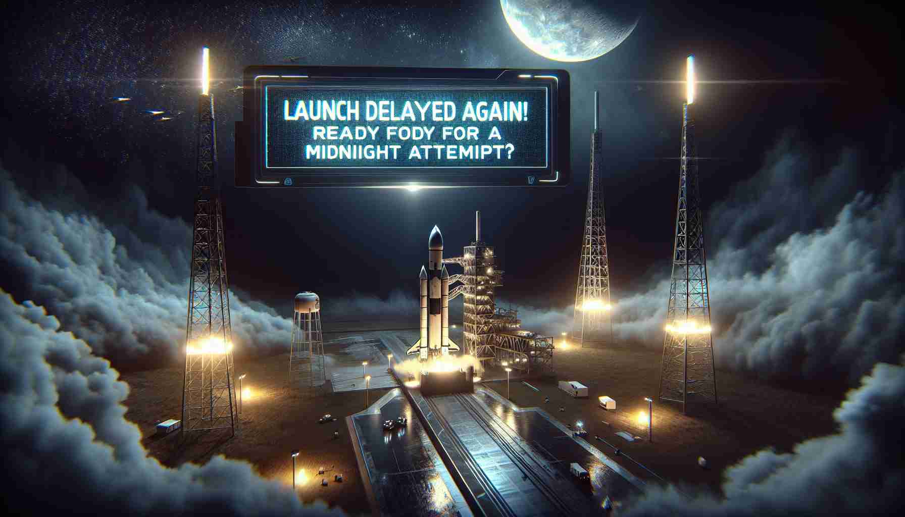 Launch Delayed Again! Is SpaceX Ready for a Midnight Attempt?