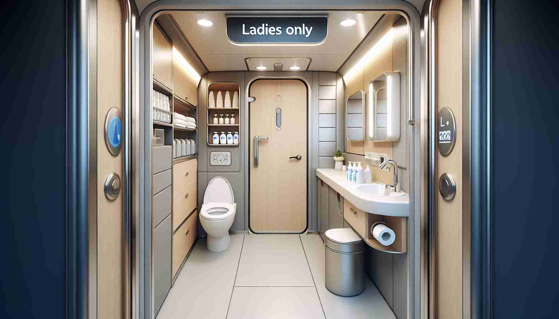 New Train Toilets Just for Women! Don't Miss Out!