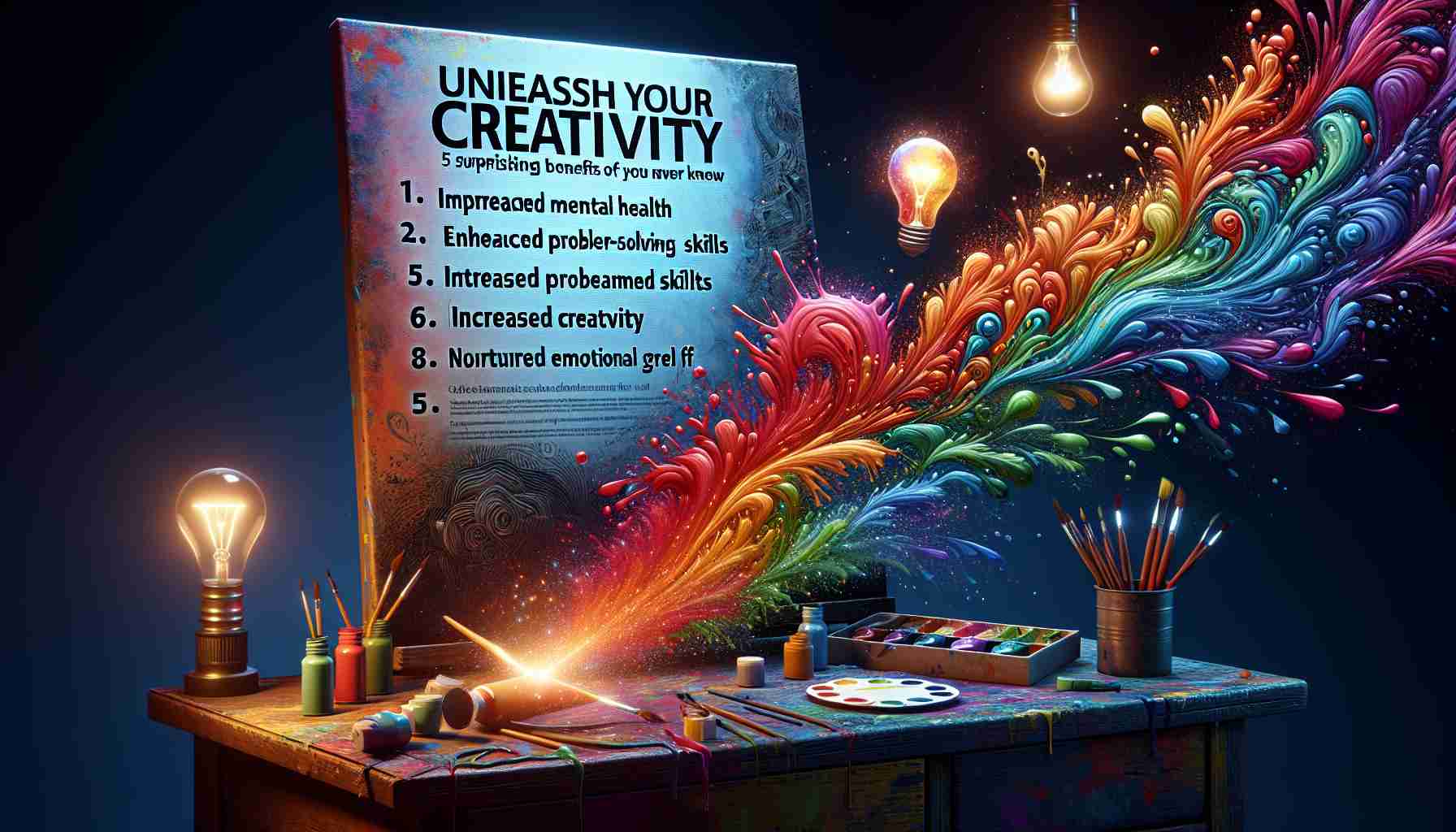 Unleash Your Creativity: 5 Surprising Benefits of Painting You Never Knew!