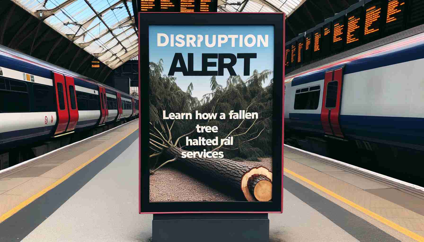 Disruption Alert: Learn How a Fallen Tree Halted Rail Services!