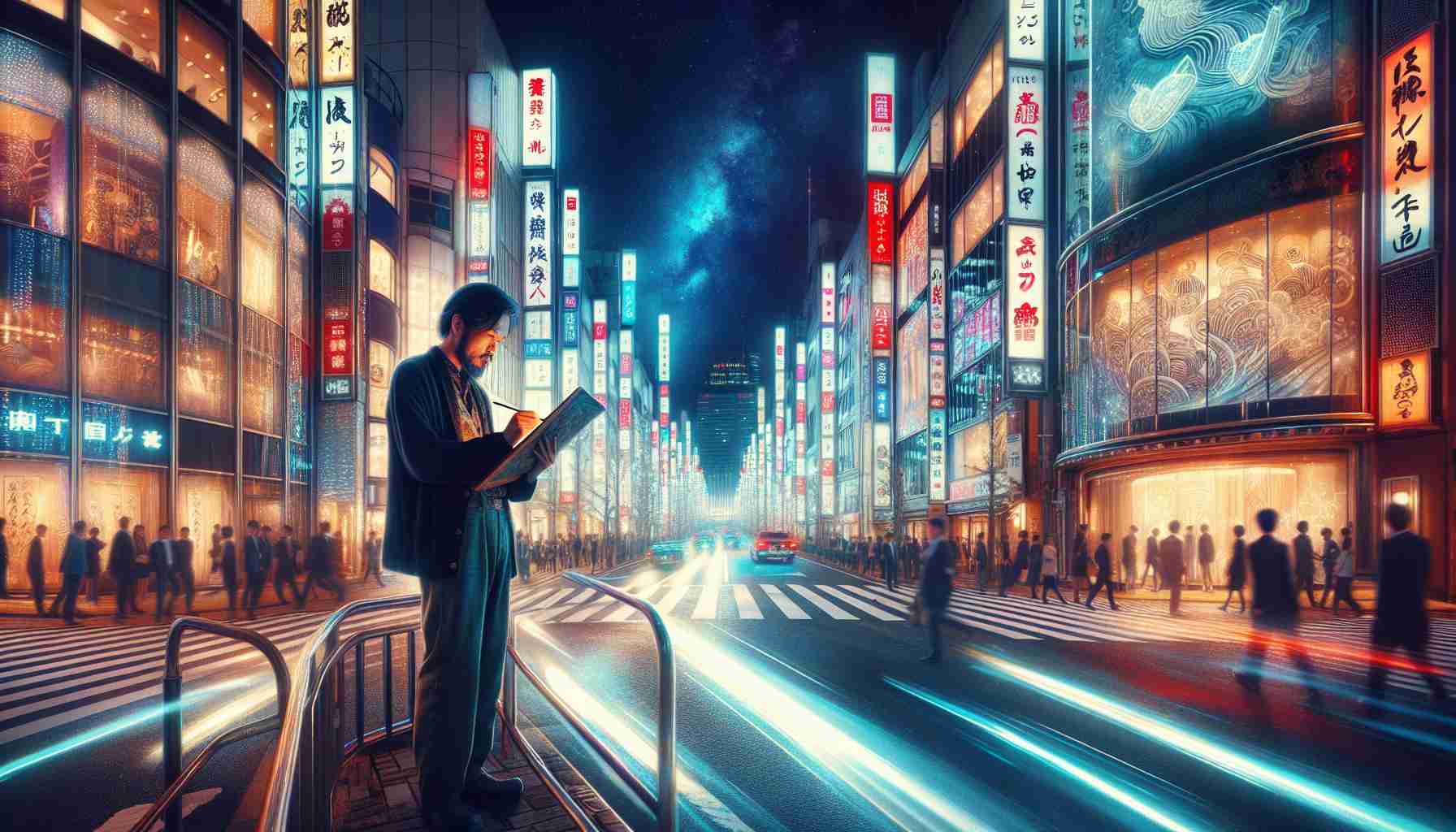 Stroll Through Ginza: An Artist’s Night Out in Tokyo