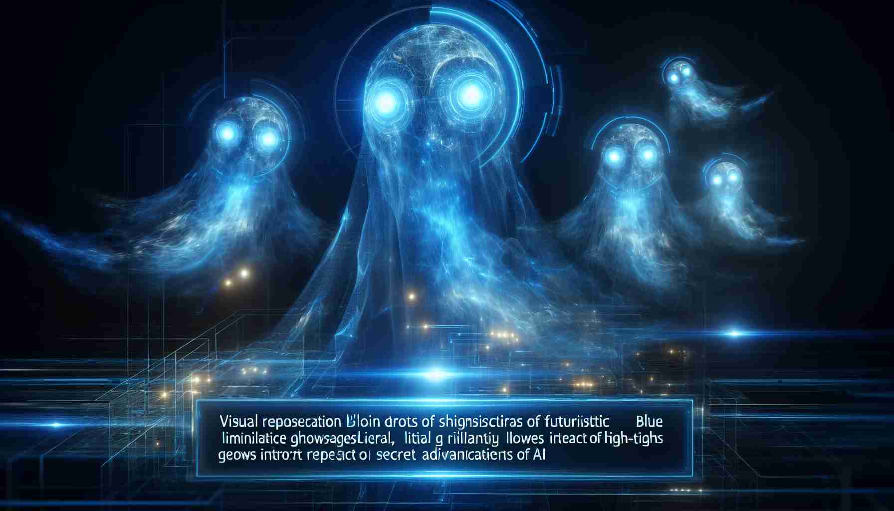 Ghostly Glows or AI's Secret? Discover the Future of Blue Ghosts!